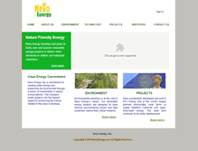 Tablet Screenshot of nevoenergy.com